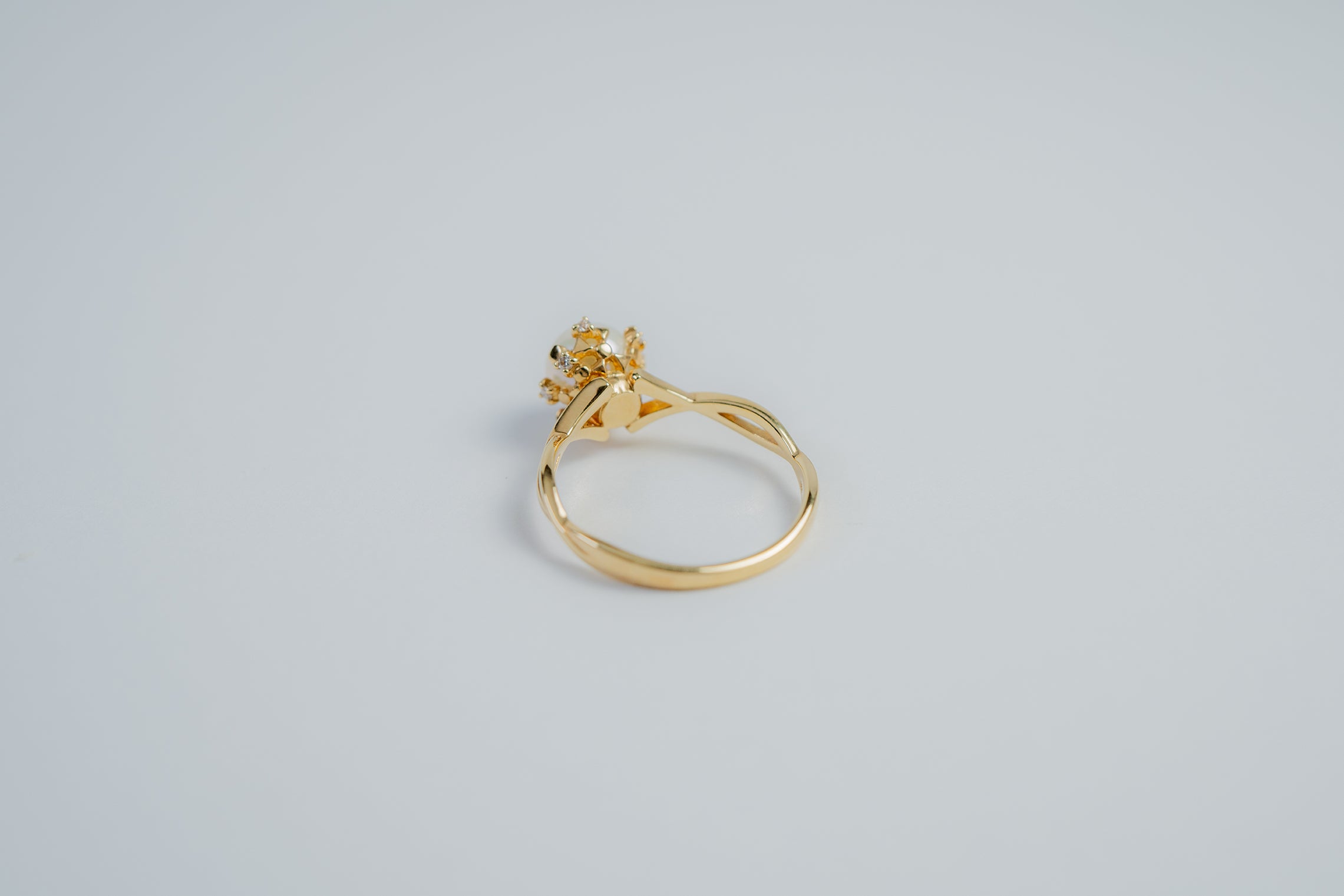 淡水パール、ダイヤ 指輪 11号 5R074K