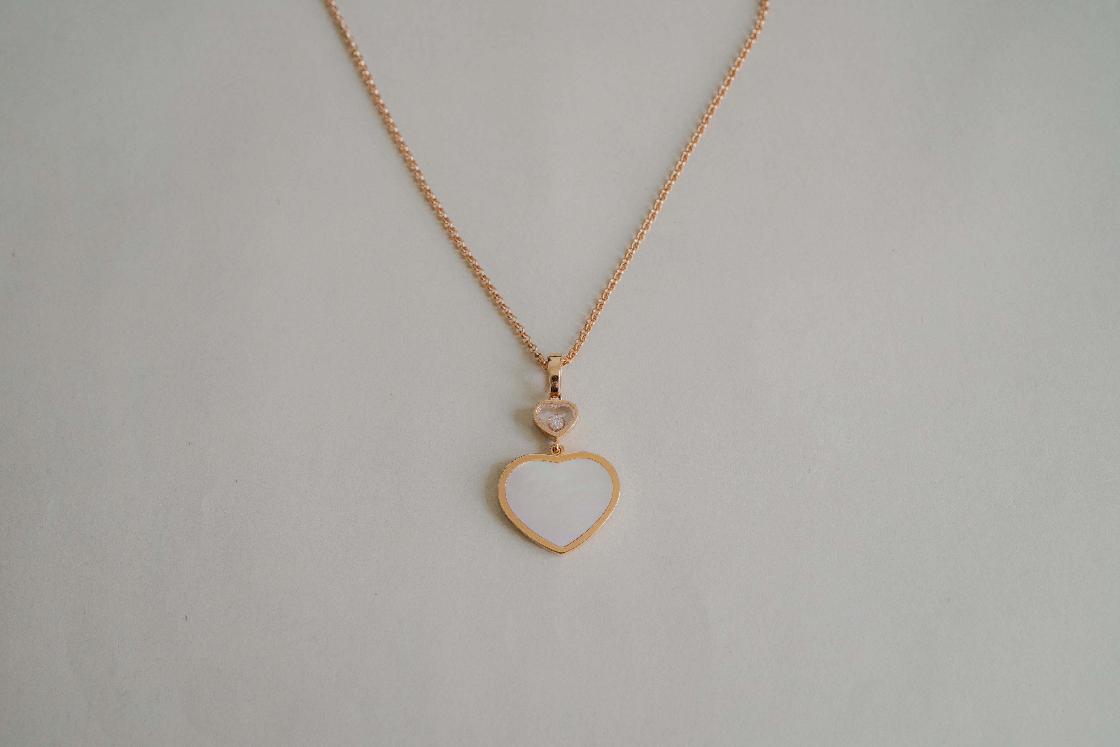 ショパール ハッピーハート ネックレス(MOP) 797482-5301