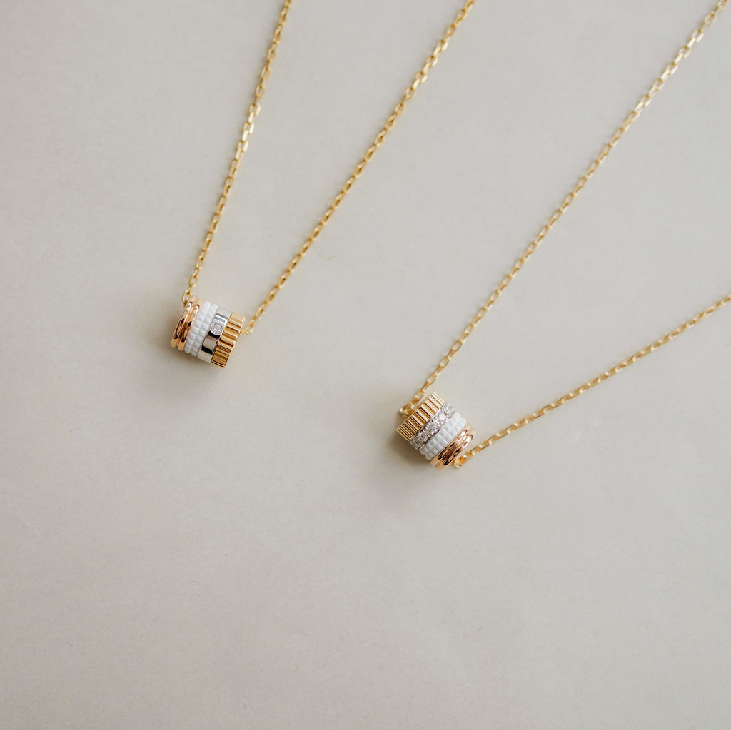BOUCHERON ブシュロン キャトル ホワイト ペンダント スモール JPN00550