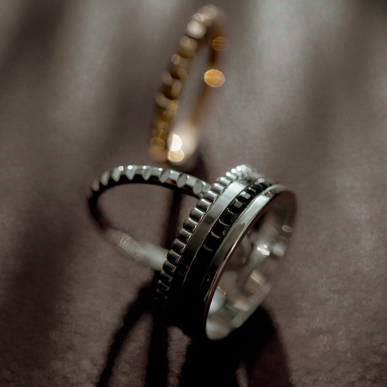 BOUCHERON ブシュロン キャトル ブラック リング スモール JRG01790
