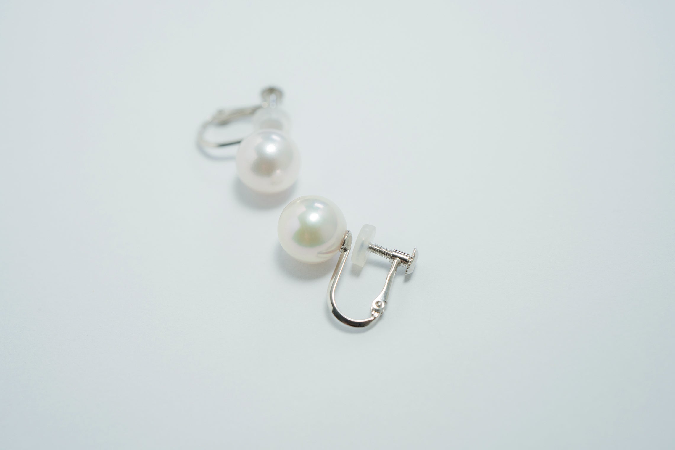 Pearl パール 花珠 ネックレス、ピアスセット 8.5ｍｍ～9.0mm SS168647