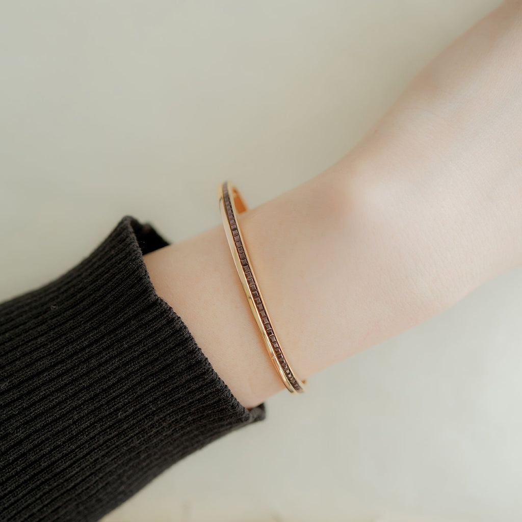 BOUCHERON ブシュロン キャトル クラシック バングル ハーフ JBT00980