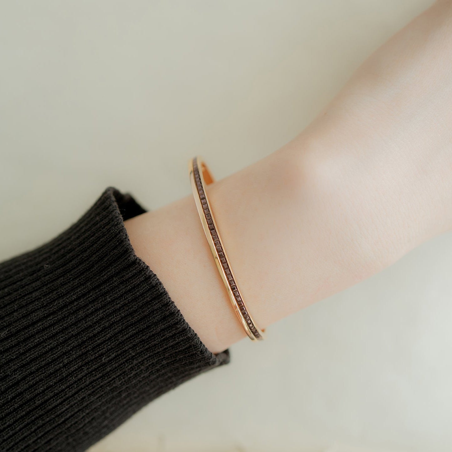 BOUCHERON ブシュロン キャトル クラシック バングル ハーフ JBT00980