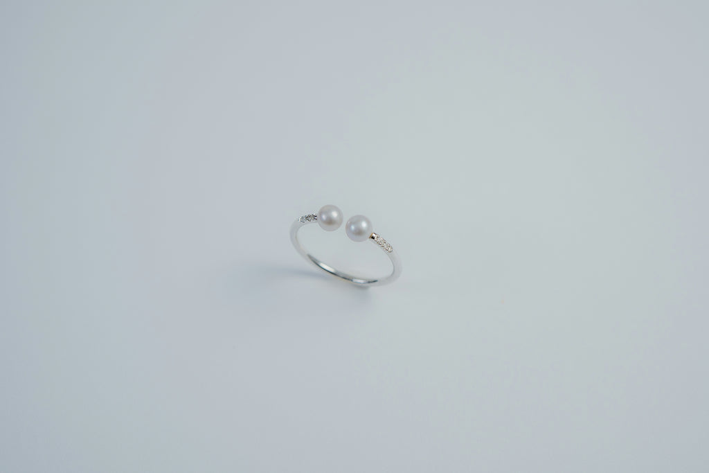 パール K18リング 11号 GR-115.1