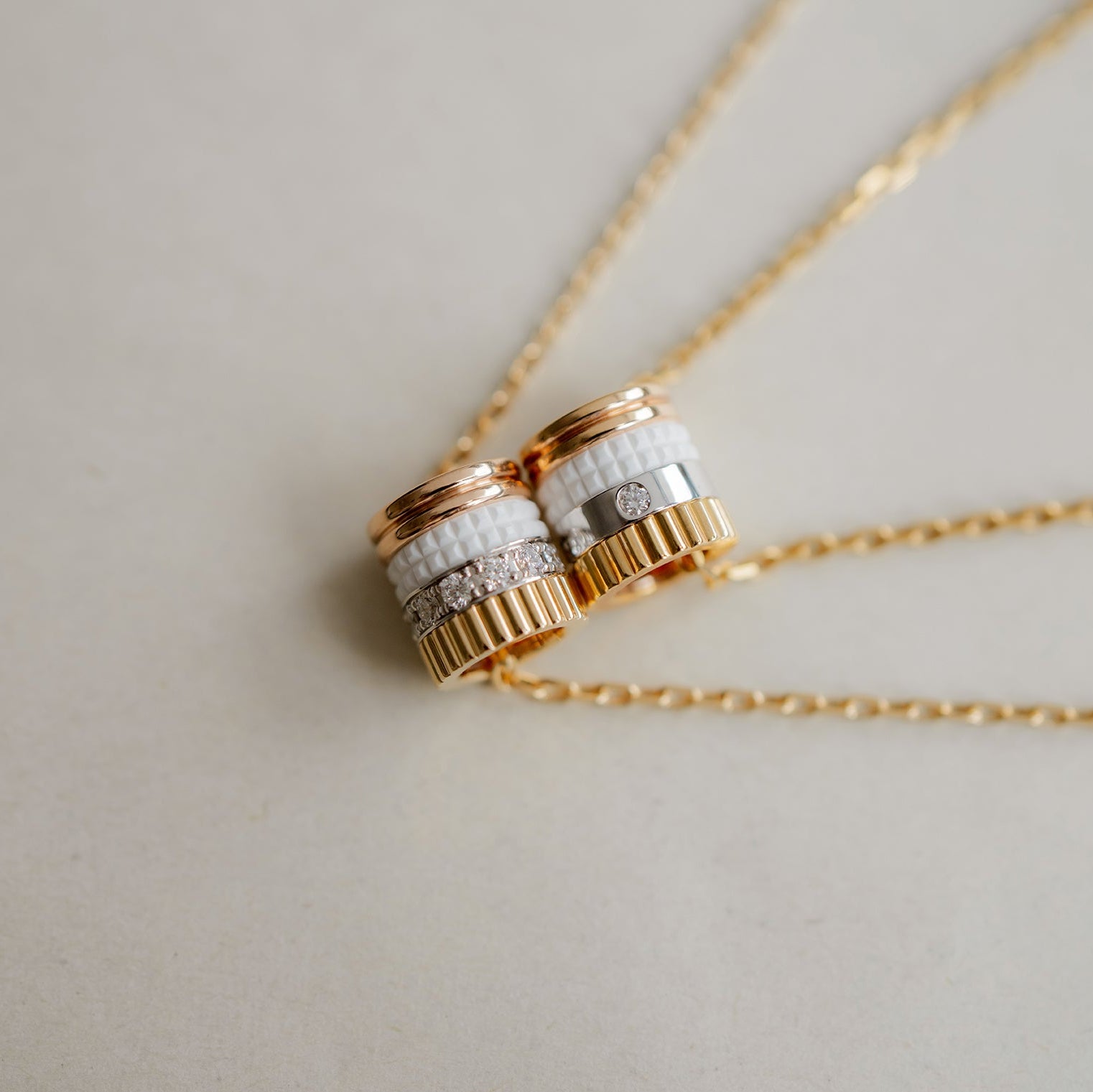 BOUCHERON ブシュロン キャトル ホワイト ペンダント スモール JPN00550