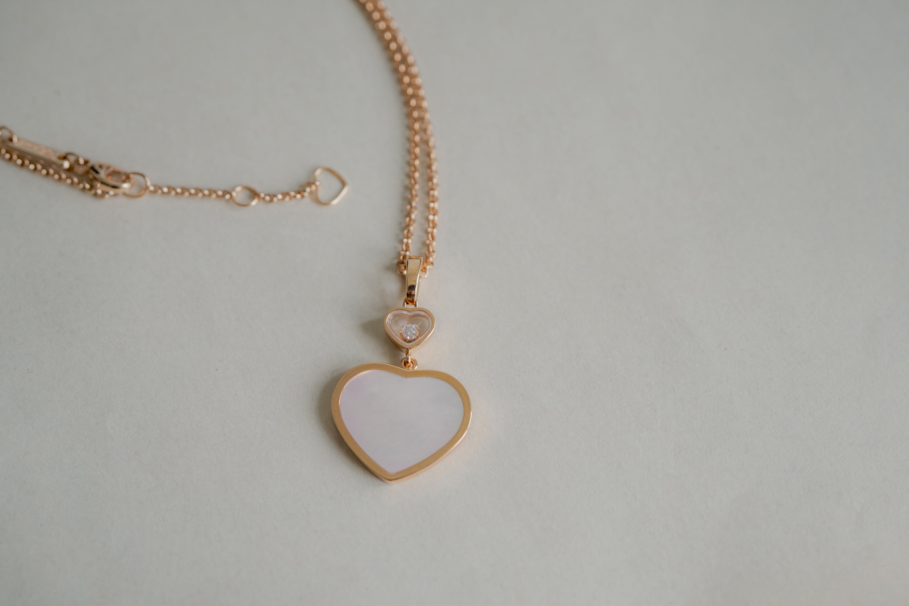 Chopard ショパール マイ ハッピーハート シェル　ネックレス 81A086-5301