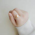 BOUCHERON ブシュロン SERPENT BOHÈME WHITE MOTHER-OF-PEARL セルパンボエム リング スモール JRG02705