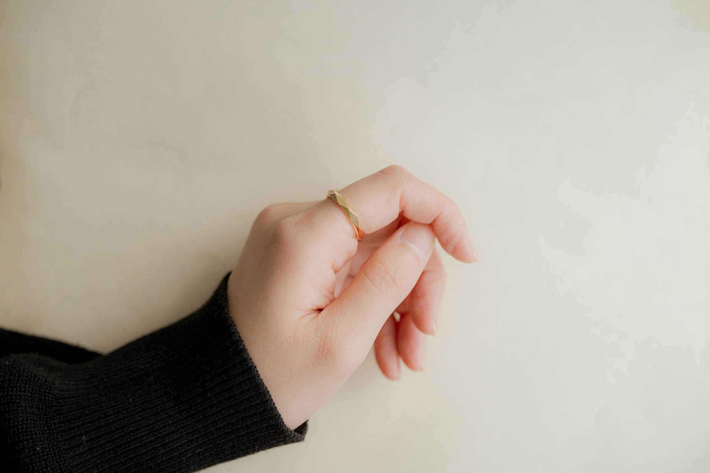 BOUCHERON ブシュロン ファセット 3ダイヤモンド リング ミディアム JAL00091