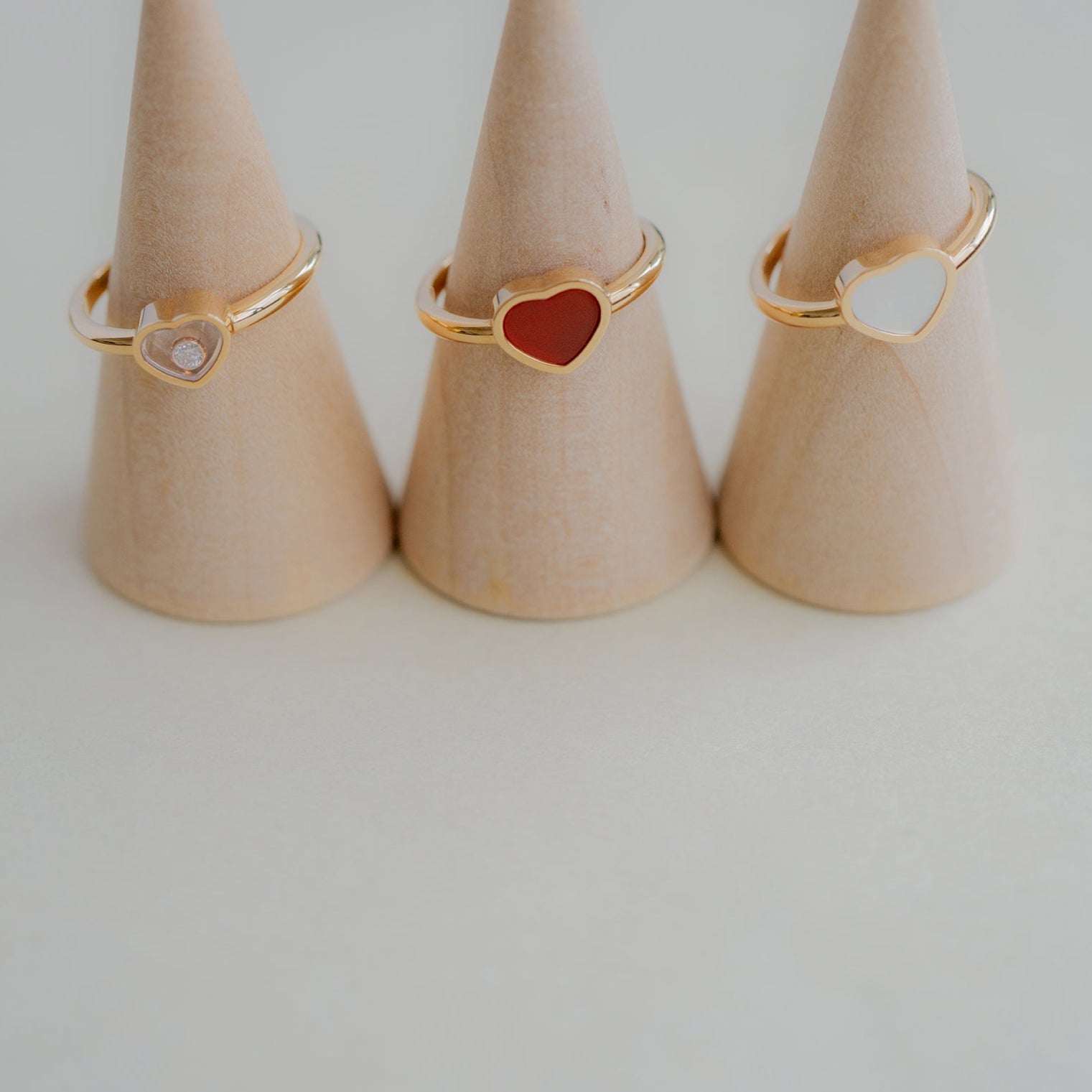 ショパール マイ ハッピーハート リング ローズゴールド ダイヤモンド 82A086-5000