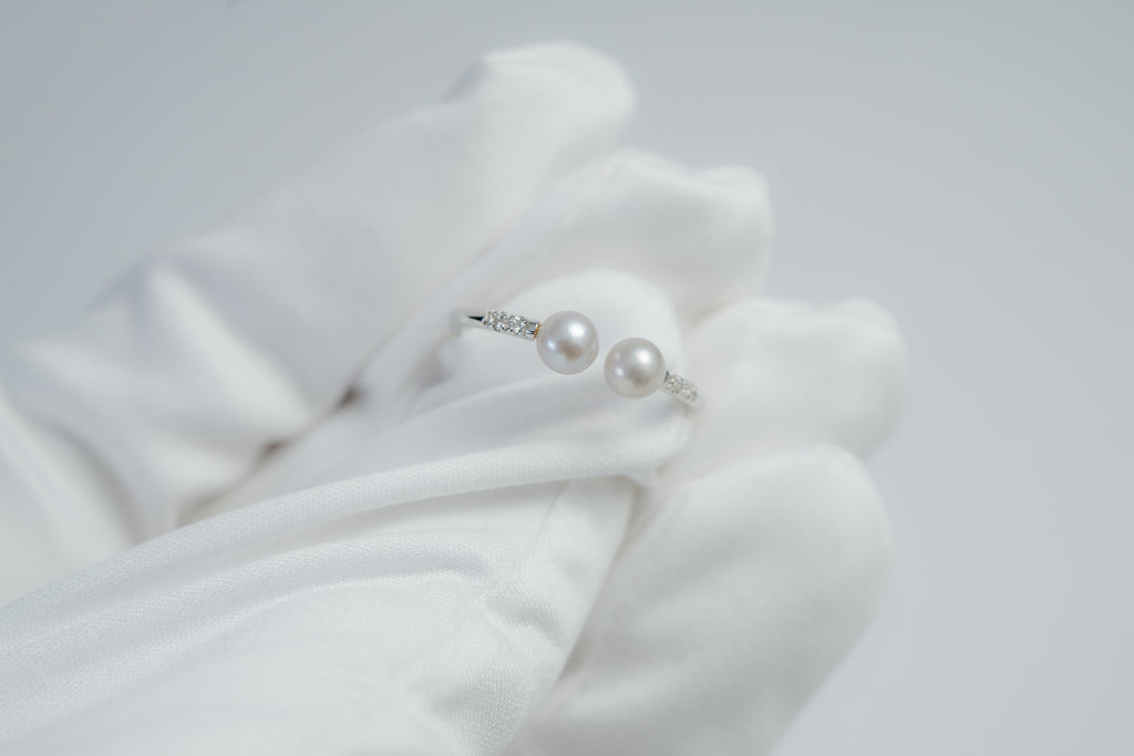 パール K18リング 11号 GR-115.1