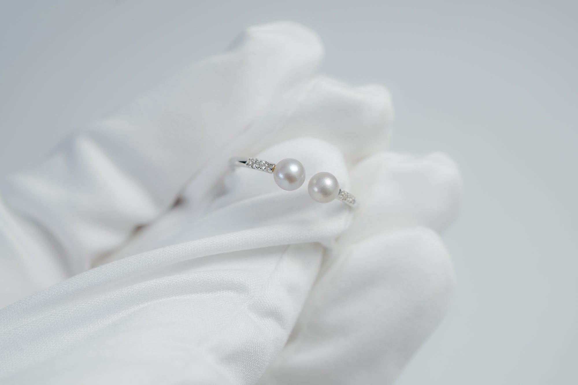 パール K18リング 11号 GR-115.1