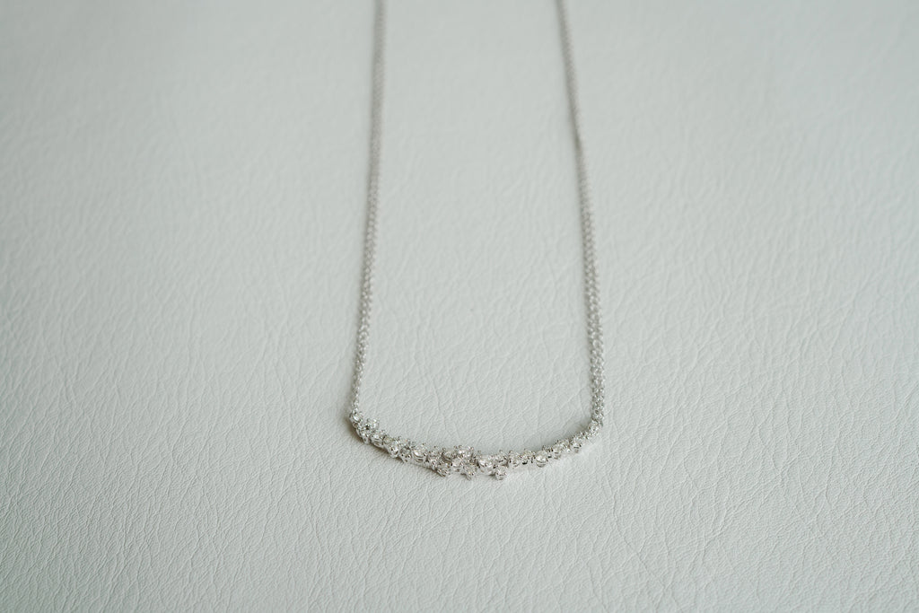 Damiani ダミアーニ ミモザ ホワイトゴールド、ダイヤモンド ネックレス 20086885