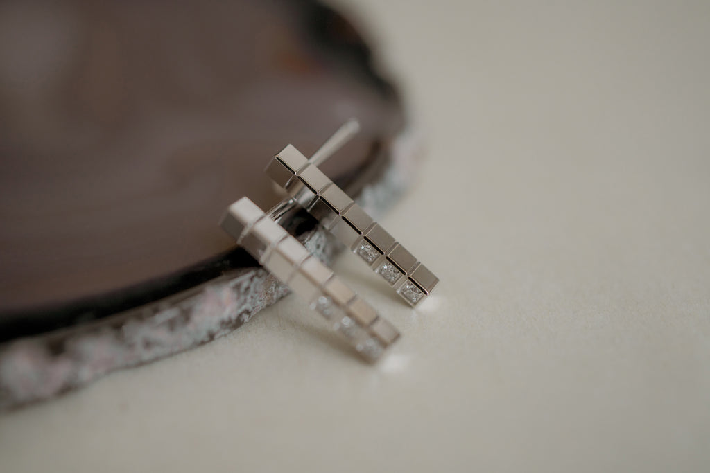 ショパール アイスキューブ ピアス @837702-1002