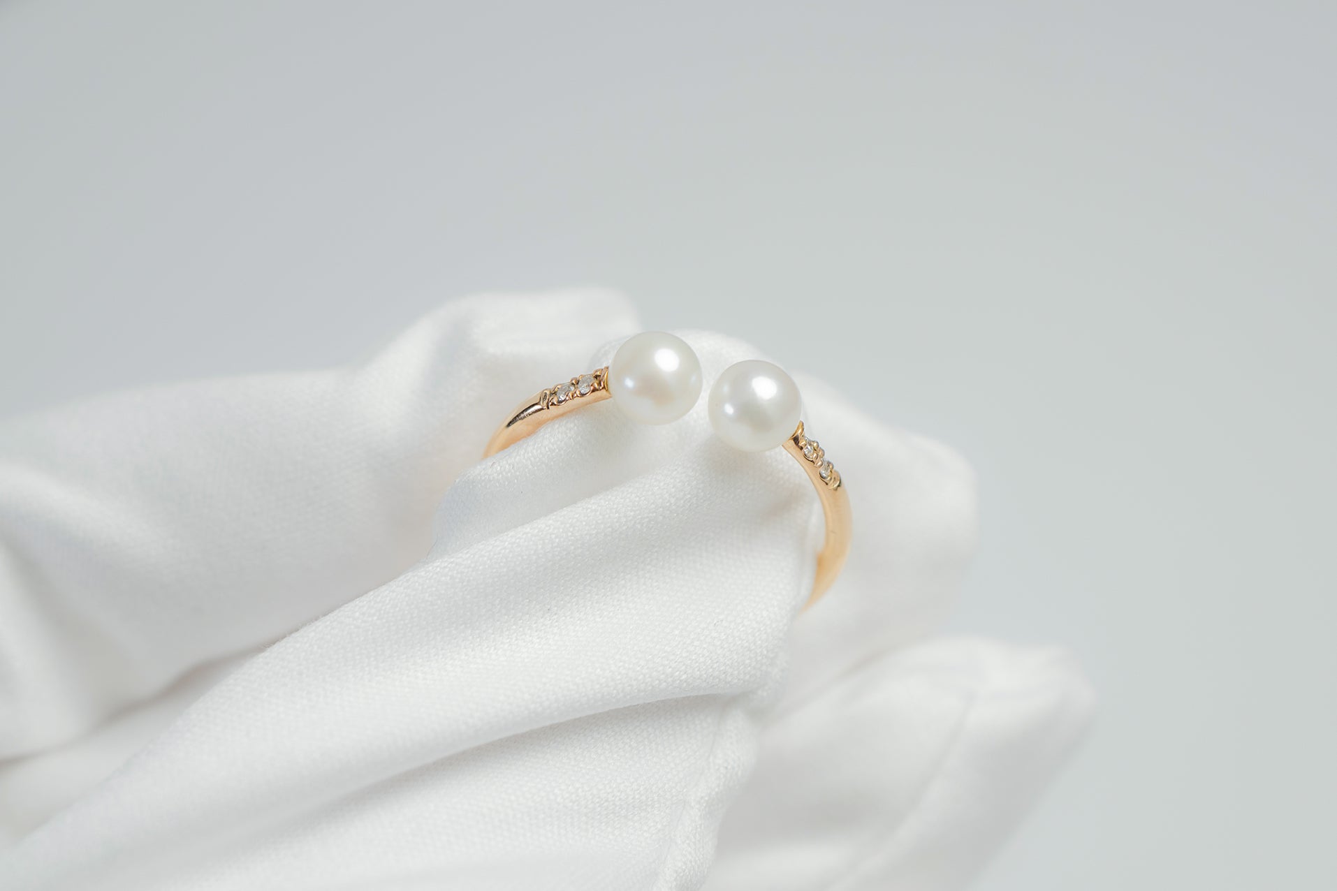 パール K18リング 9号 GR-115.3