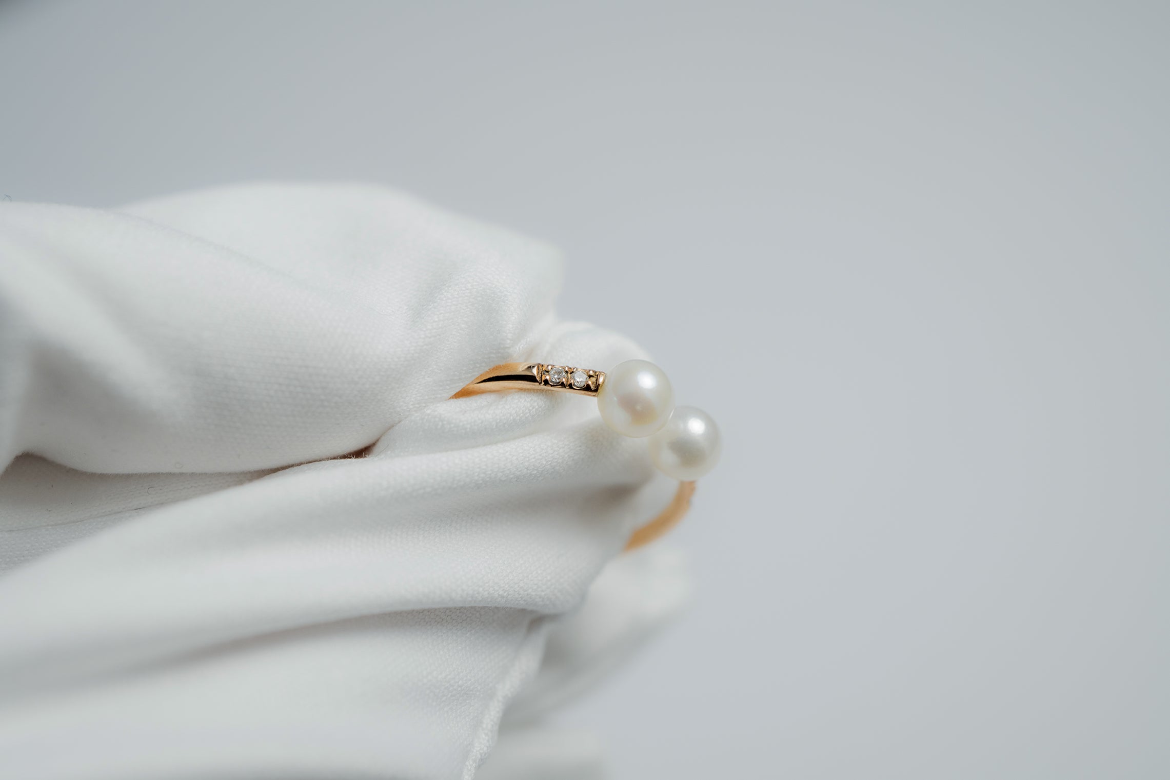 パール K18リング 9号 GR-115.3