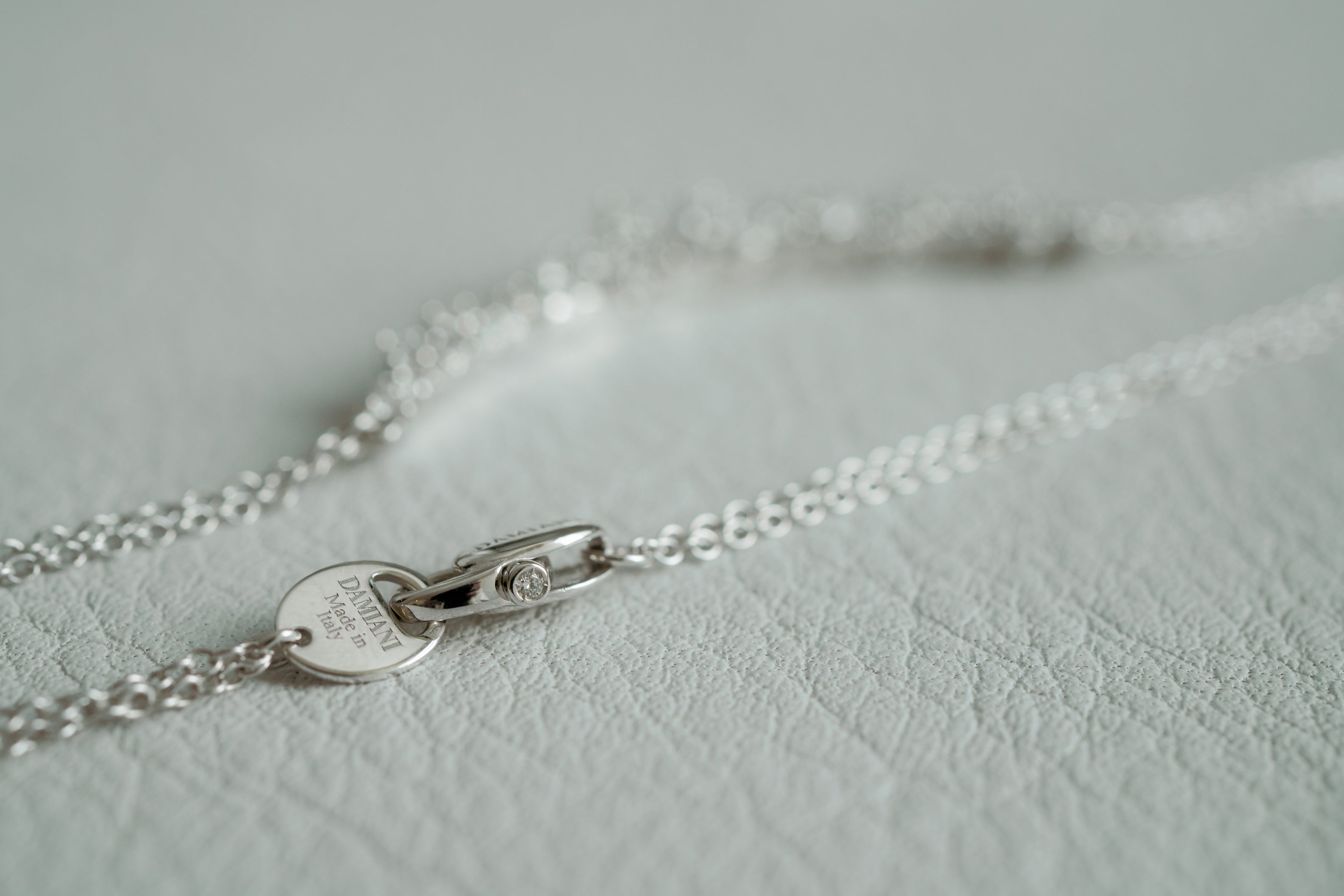 Damiani ダミアーニ ミモザ ホワイトゴールド、ダイヤモンド ネックレス 20086885