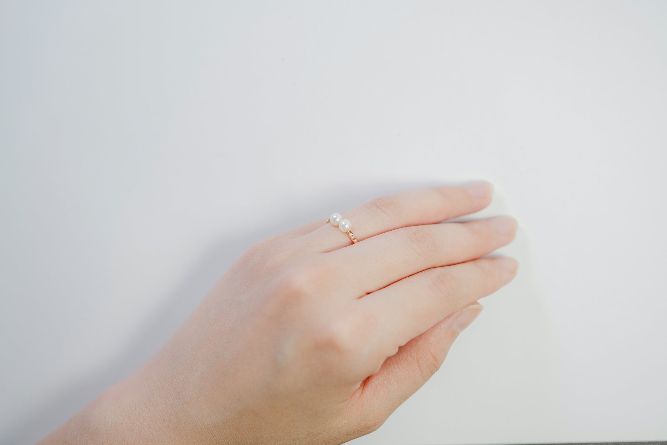 パール K18リング 9号 GR-115.3