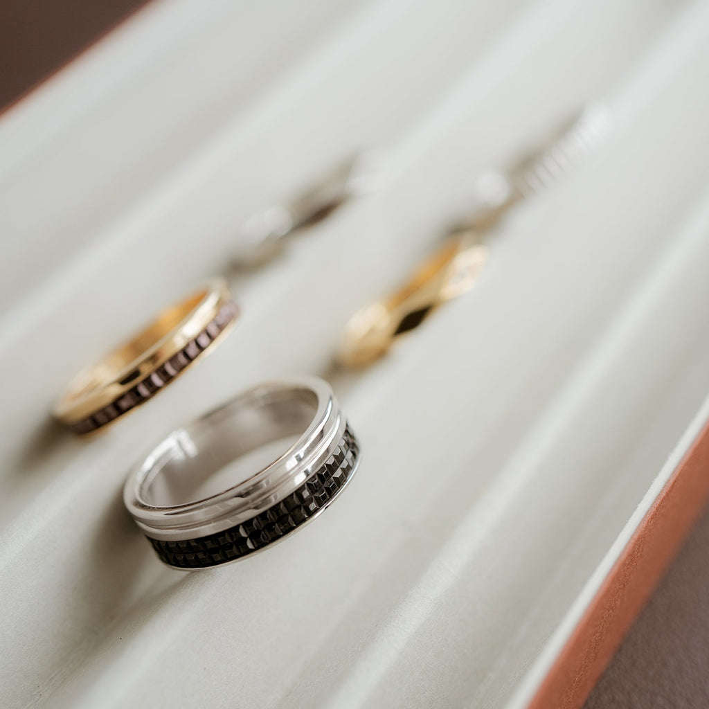 BOUCHERON ブシュロン キャトル ブラック リング ハーフ ラージ JAL00293