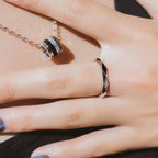 BOUCHERON ブシュロン キャトル ブラック ペンダント ラージ JPN00678