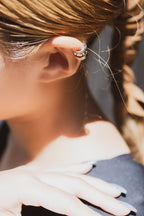 BOUCHERON ブシュロン キャトル ラディアント オープンロー シングル クリップ イヤリング JCO01373