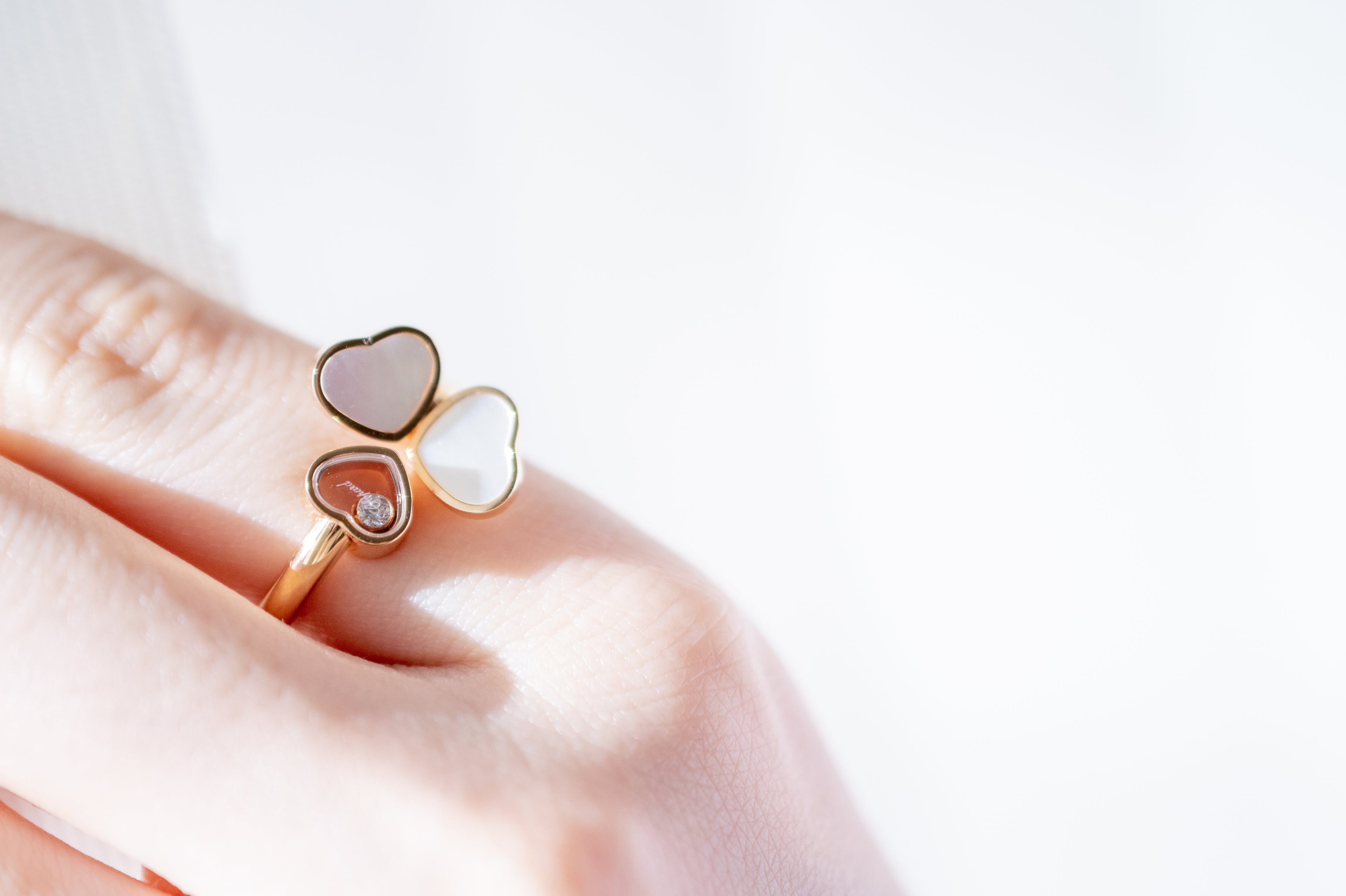 ショパール ハッピーハート ウィング リング @82A083-5300