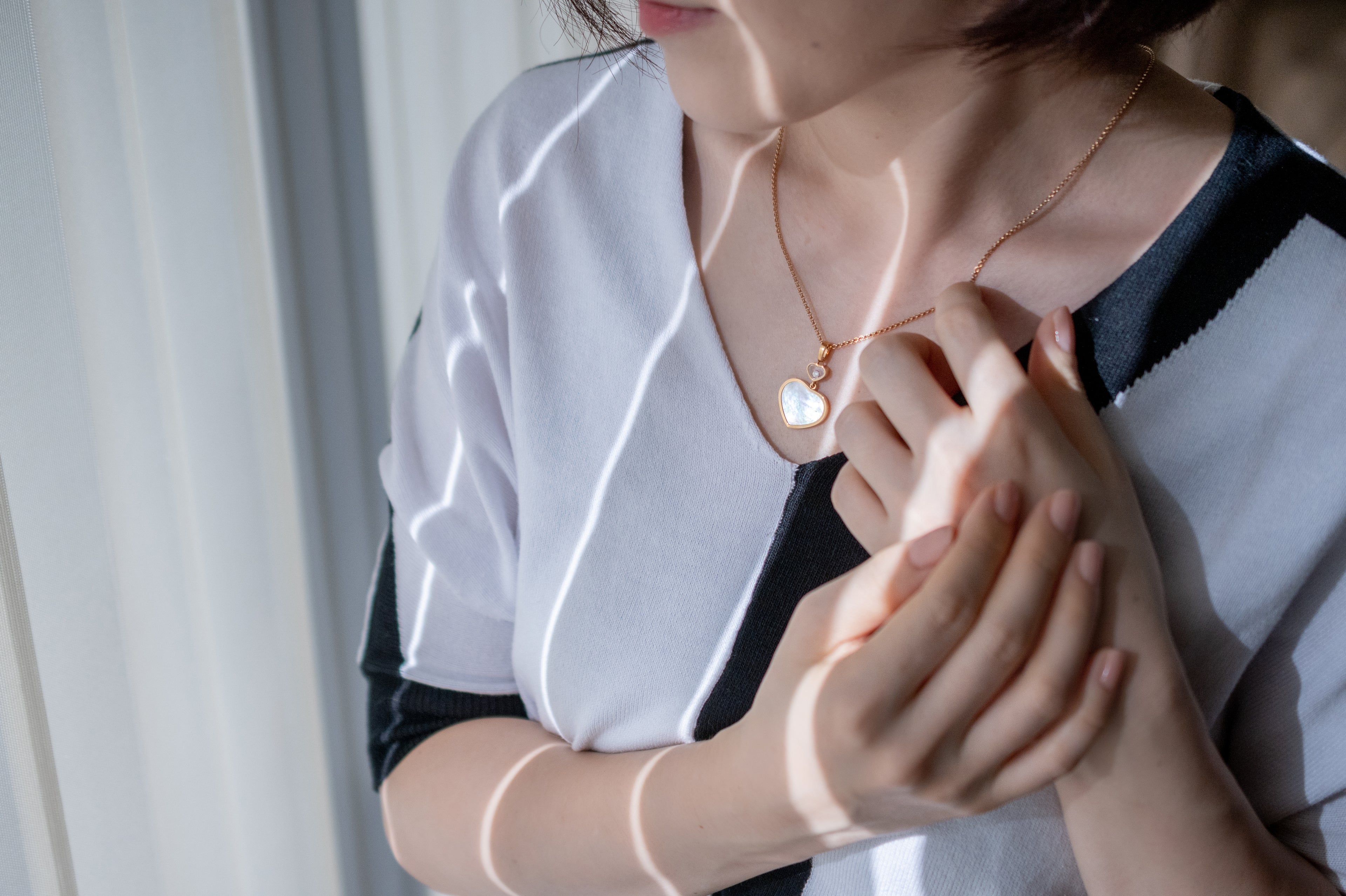 ショパール ハッピーハート ネックレス(MOP) 797482-5301