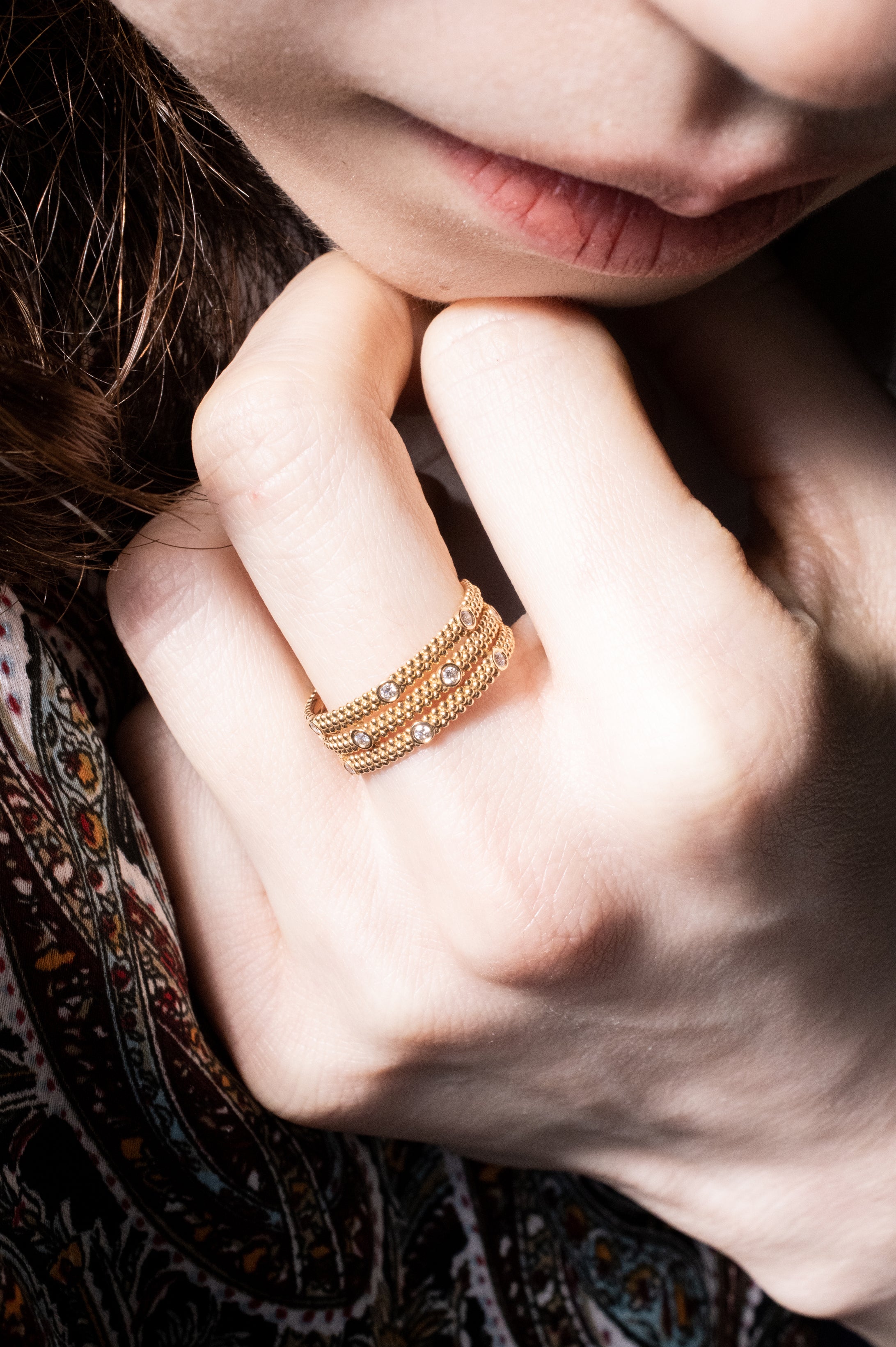 モーブッサン ル・プルミエ・ジュール リング WR0071YGDI