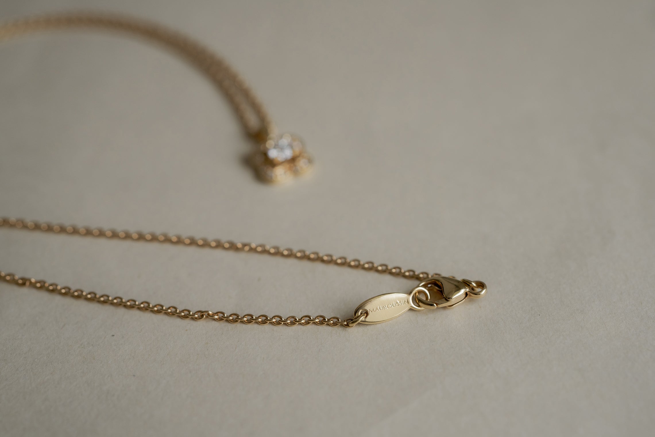 モーブッサン チャンスオブラブN2 ペンダント PE0103YGDI