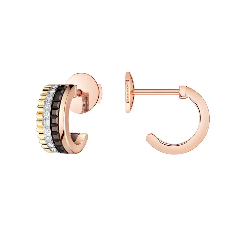 BOUCHERON ブシュロン QUATRE CLASSIQUE キャトル クラシック フープイヤリング ミニ JCO00122