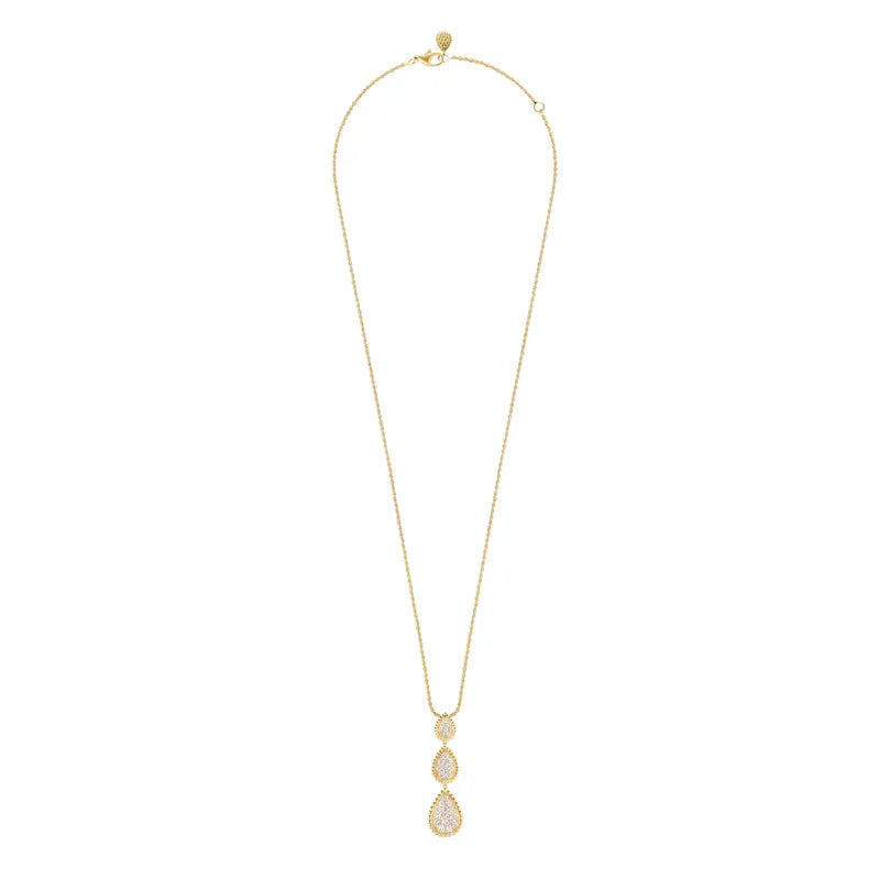 BOUCHERON ブシュロン セルパンボエム イエローゴールド ペンダント 3モチーフ JPN00662