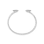 BOUCHERON ブシュロン セルパンボエム ツインモチーフ ホワイトゴールド バングル JBT00840