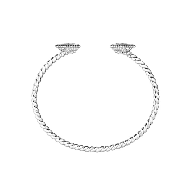 BOUCHERON ブシュロン セルパンボエム ツインモチーフ ホワイトゴールド バングル JBT00840