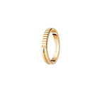 BOUCHERON ブシュロン キャトル ラディアント グログラン・ゴドロン イエローゴールド リング JAL00311