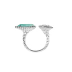 BOUCHERON ブシュロン SERPENT BOHÈME AQUAPRASE セルパンボエム 3モチーフ リング JRG03174