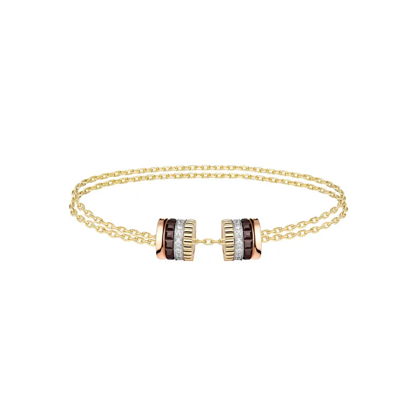 BOUCHERON ブシュロン キャトル クラシック 2モチーフ ブレスレット JBT00938