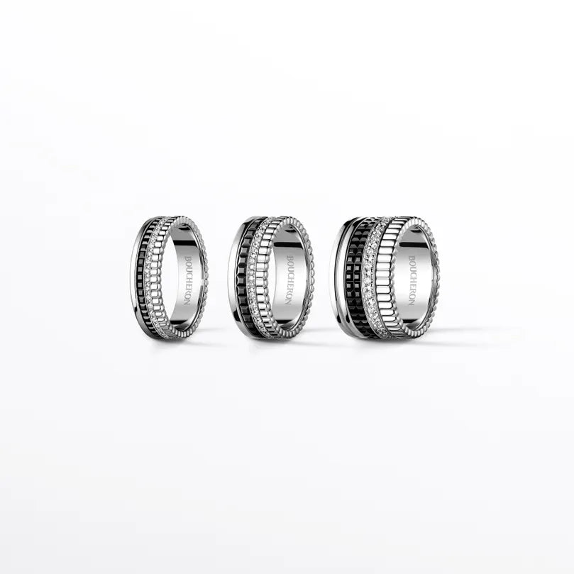 BOUCHERON ブシュロン キャトル ブラック ダイヤモンド リング ラージ JRG01782