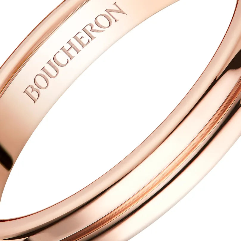 BOUCHERON ブシュロン ゴドロン ピンクゴールド リング JAL00009