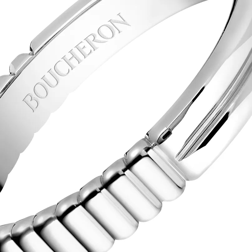 BOUCHERON ブシュロン キャトル ラディアント グログラン・ゴドロン プラチナ リング JAL00312