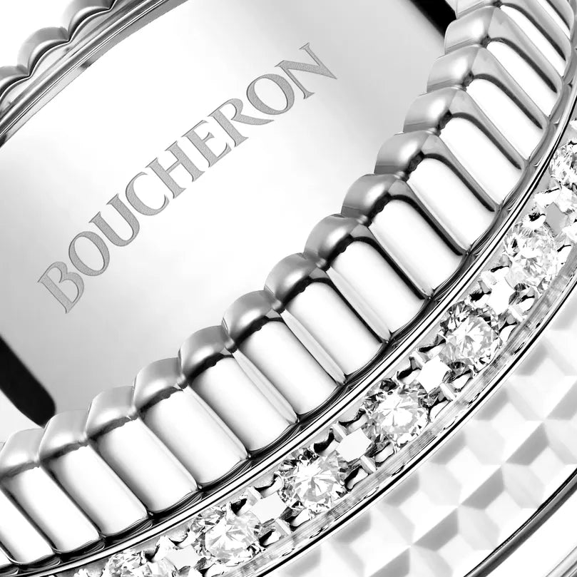 BOUCHERON ブシュロン キャトル ダブルホワイト ダイヤモンド リング ラージ JRG03288