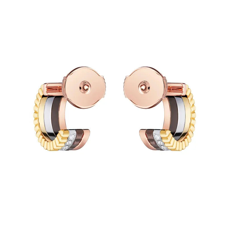 BOUCHERON ブシュロン QUATRE CLASSIQUE キャトル クラシック フープイヤリング ミニ JCO00122