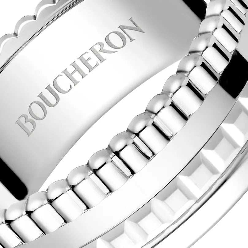 BOUCHERON ブシュロン キャトル ダブルホワイト リング スモール JRG03276