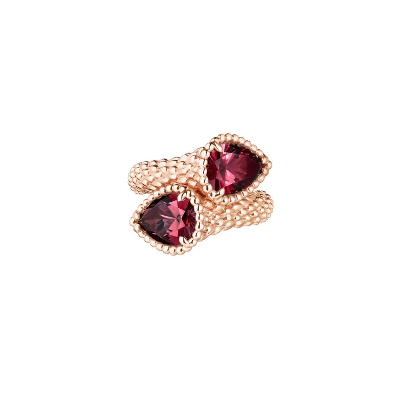 BOUCHERON ブシュロン SERPENT BOHÈME RHODOLITE GARNET セルパンボエム トワエモア リング  JRG02824