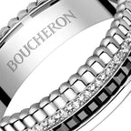 BOUCHERON ブシュロン キャトル ブラック ダイヤモンド リング エクストラスモール JRG03511