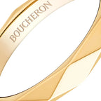 BOUCHERON ブシュロン ファセット イエローゴールド リング ミディアム JAL00092