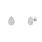 BOUCHERON ブシュロン セルパンボエム スタッズイヤリング ホワイトゴールド スモール JCO00943