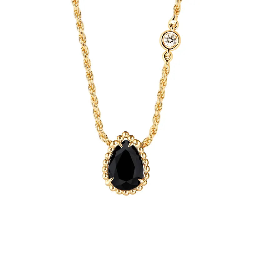 BOUCHERON ブシュロン セルパンボエム ペンダント エクストラスモール オニキス JPN00716
