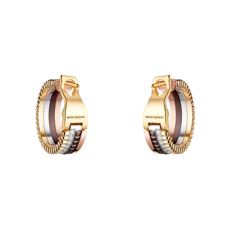 BOUCHERON ブシュロン キャトル クラシック フープイヤリング JCO00510