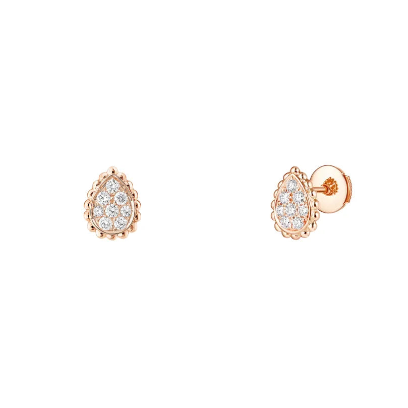 BOUCHERON ブシュロン セルパンボエム スタッズイヤリング ピンクゴールド エクストラスモール JCO01362
