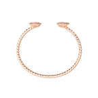 BOUCHERON ブシュロン SERPENT BOHÈME PINK QUARTZ セルパンボエム ツインモチーフ バングル JBT00944