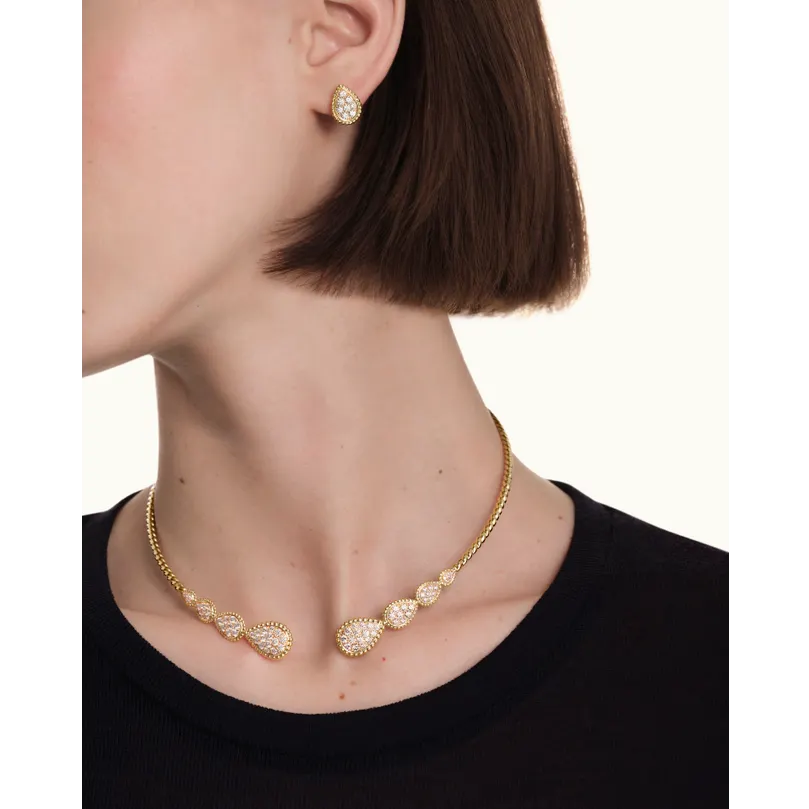 BOUCHERON ブシュロン セルパンボエム スタッズイヤリング イエローゴールド スモール JCO00962